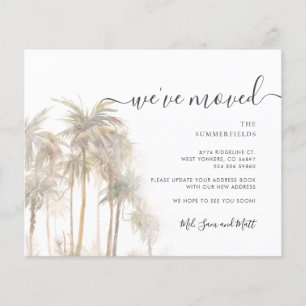 Déplacement Faire-part Budget Palmiers Côtiers