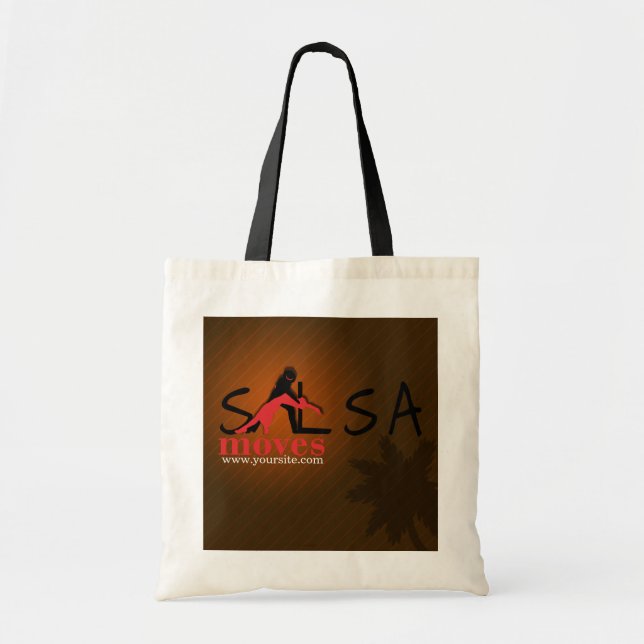 Déplacements de salsa - Sac imprimé (Devant)