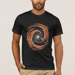 Déplacer à travers les conceptions de T-shirts spa