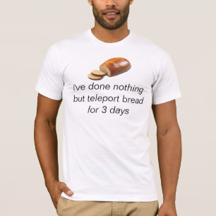 déplacez le T-shirt par télépathie de pain