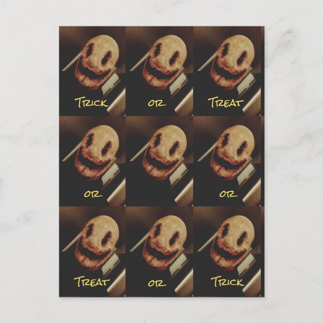 Déplaisant Guy Halloween Invitations (Devant)