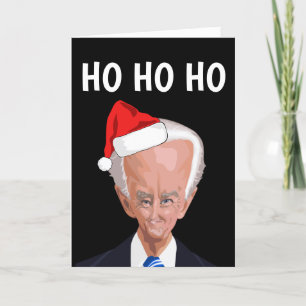 DÉPLAISANT JOE BIDEN CHRISTMAS GREETING CARTE