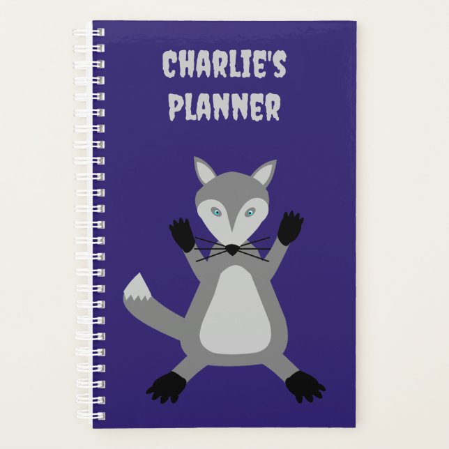 Déplaisant mignon Wolf Halloween personnalisé (Devant)