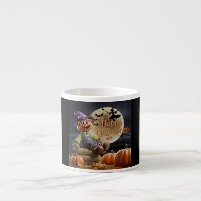 Déplaisant Scarecrow Halloween Mug (Devant)