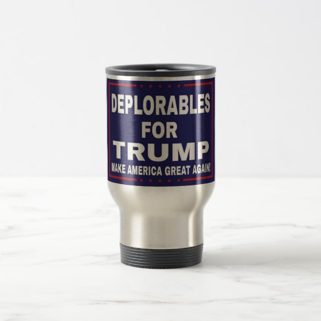 Deplorables pour la tasse de téléphone d'atout (Centre)