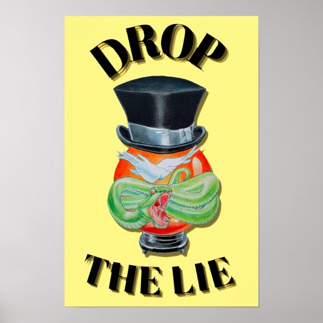 DÉPOSEZ LE POSTER MENSONGES (Devant)