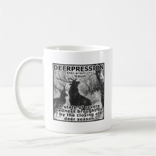 Dépression Drôle Chasse Mug
