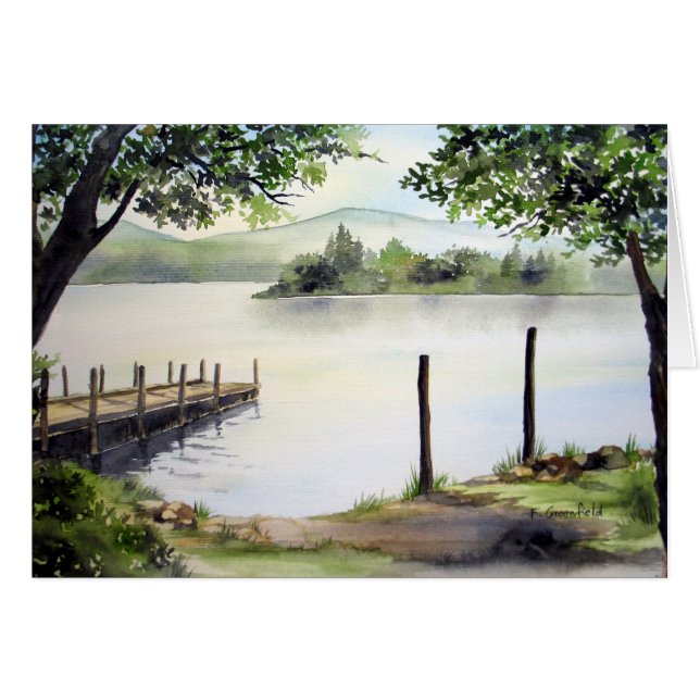 Dergone Water, Lake District, Angleterre (Devant horizontal)