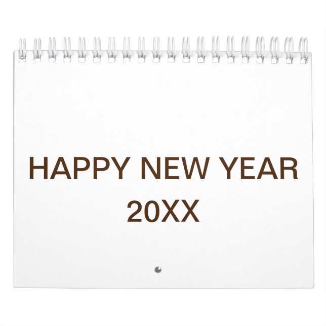 Dernier calendrier TextLogo personnalisé (Protection)
