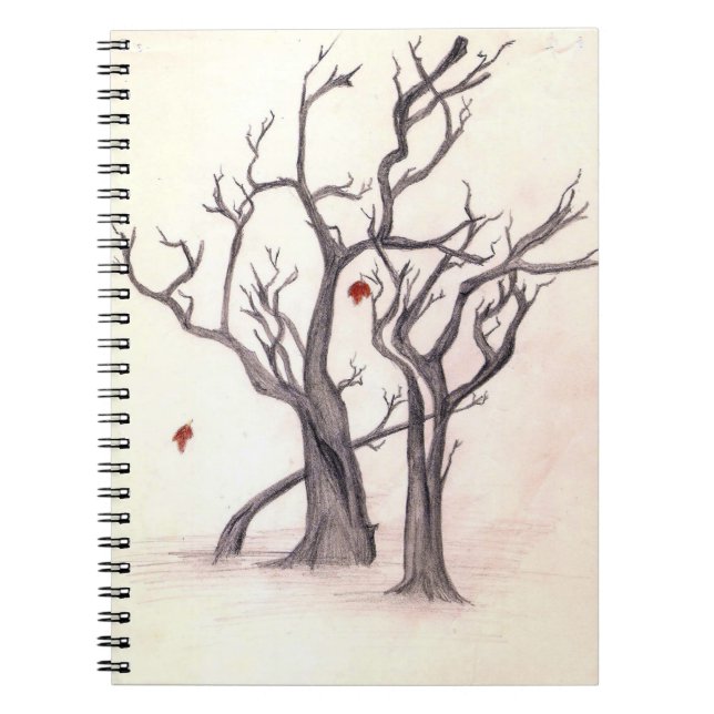 Dernier feuille de carnet d'automne (Devant)