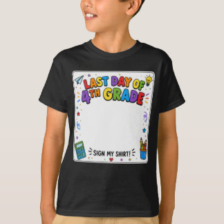 Dernier jour de CM1, signe mon T-shirt