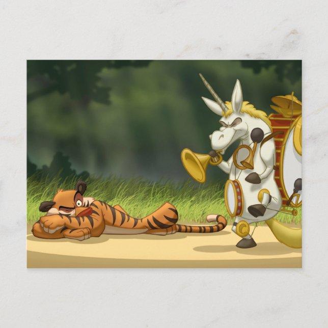 Dernière carte postale Unicorn (Devant)