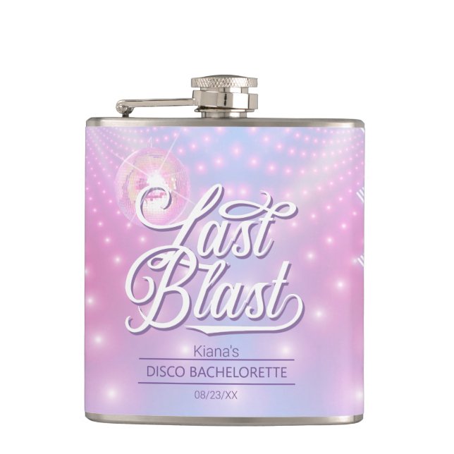 Dernière Disco Bachelorette ID928 Flasque (Devant)