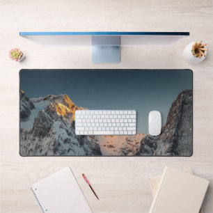 Dernière lumière avant le coucher du soleil sur le