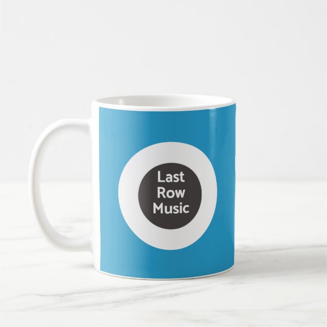 Dernière tasse de café de musique de rangée (Gauche)