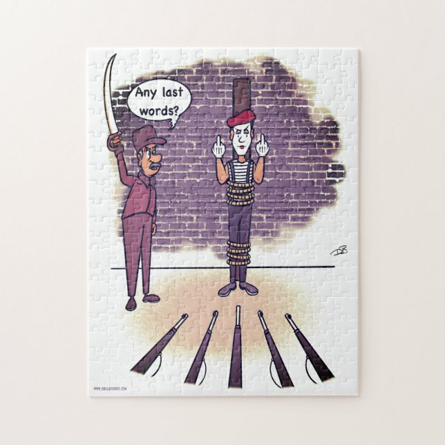 Derniers mots Jigsaw Puzzle (Vertical)
