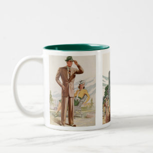 Derniers Styles Pour Hommes 1940-41 Mug À Café À D