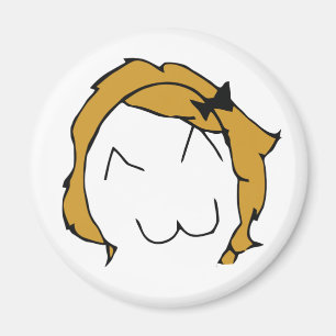 Derpina (sourire de Kitteh) - aimant