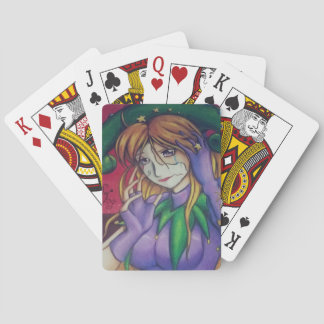 Derrière les cartes de jeu de masque