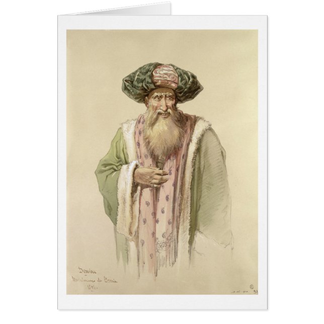 Derviche - de Bosnie (Devant)