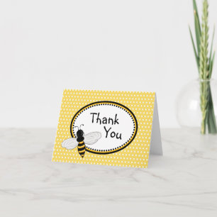 Des abeilles en effervescence Merci Cartes de note