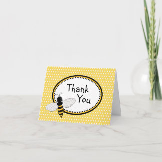 Des abeilles en effervescence Merci Cartes de note