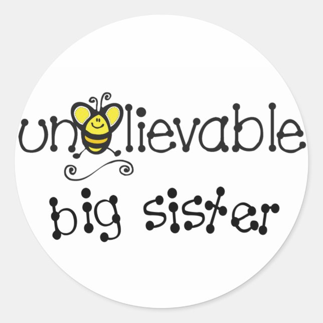 Des autocollants incroyables Big Sister (Devant)
