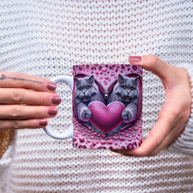 Des câlins chauds dans la tasse de café spéciale d (Créateur téléchargé)