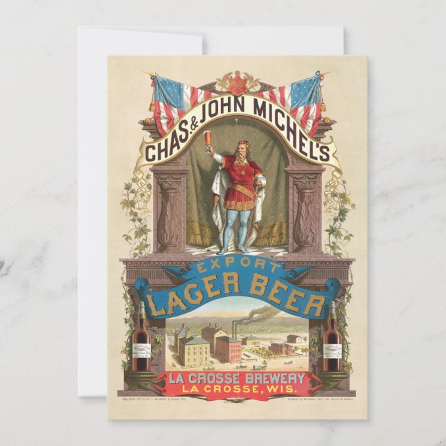 Des Chas. & John Michel’s Export Lager Beer (Devant)