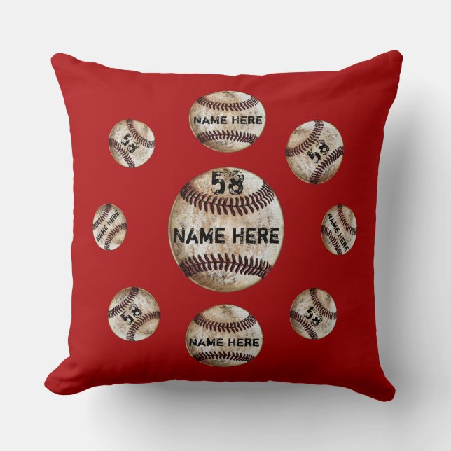 Des Coussins de baseball personnalisés pour vos te (Recto)