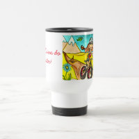 Des divas de cycliste il améliorent ! tasse de