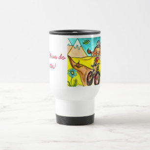 Des divas de cycliste il améliorent ! tasse de