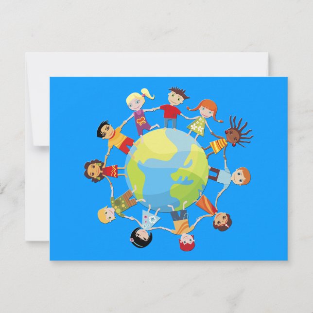 Des enfants pour la paix mondiale (Devant)