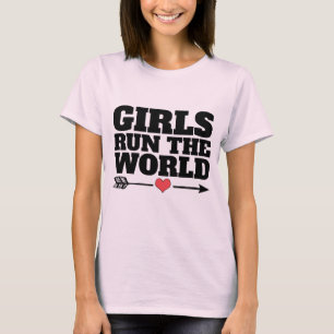 DES FILLES DIRIGENT LE MONDE, T-shirts FÉMINISTES