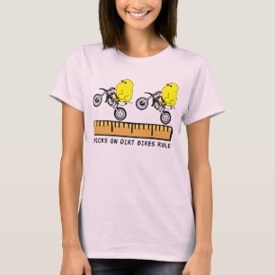 Des Filles Sur Des Vélos De Motocross T-Shirt Drôl