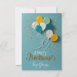 Des invitations d'anniversaire de qualité ! Cartes