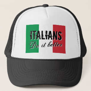 Des Italiens il améliorent le casquette vintage de