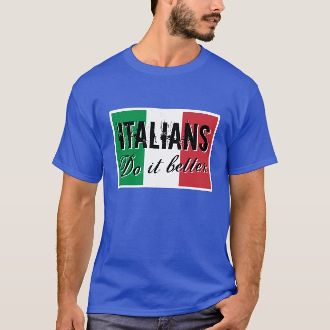 Des Italiens il améliorent le T-shirt (Devant)