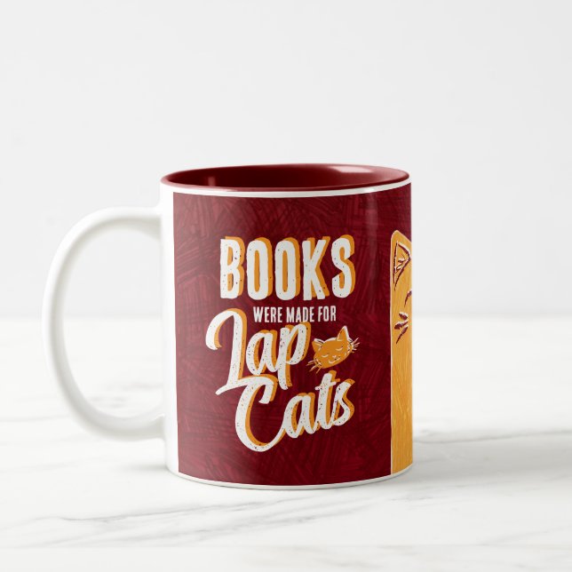 Des livres ont été faits pour Lap Cats Mug (Gauche)