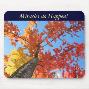 Des miracles arrivent ! Tapis de souris Arbre d'au