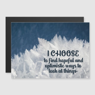 Des Moyens D'Examiner Les Choses Carte Magnétique