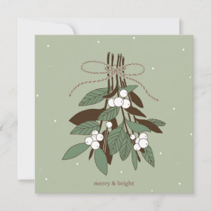 Des mûres de neige. Carte.