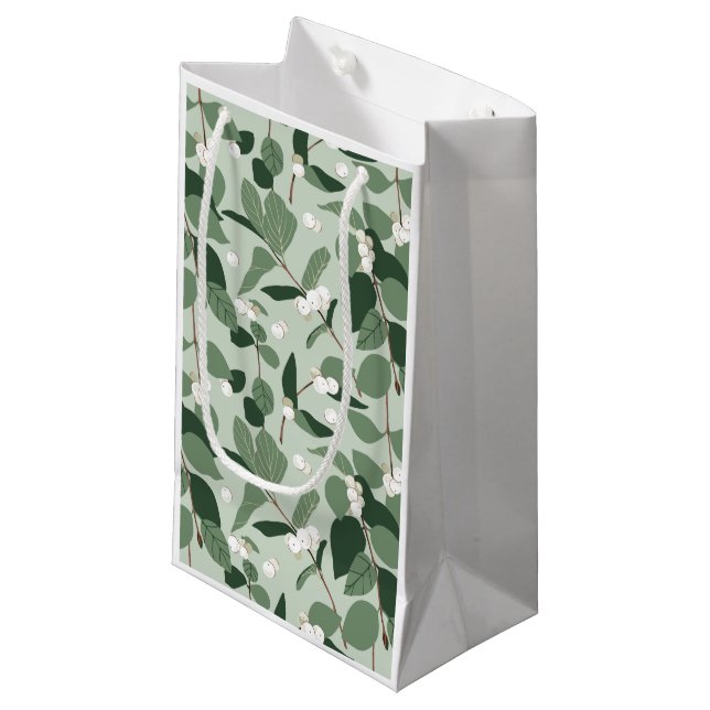 Des mûres de neige. Sacs cadeaux (Devant Angle)