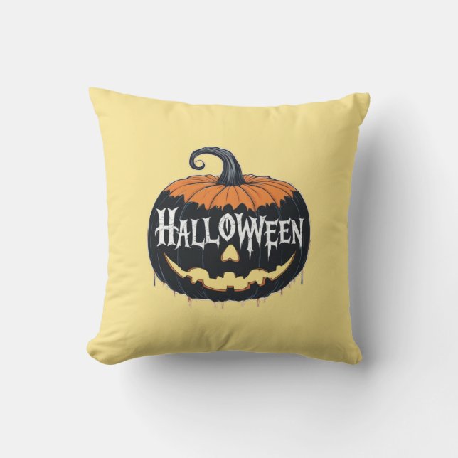 Des oreillers Jetés d'Halloween enchanteurs pour u (Recto)