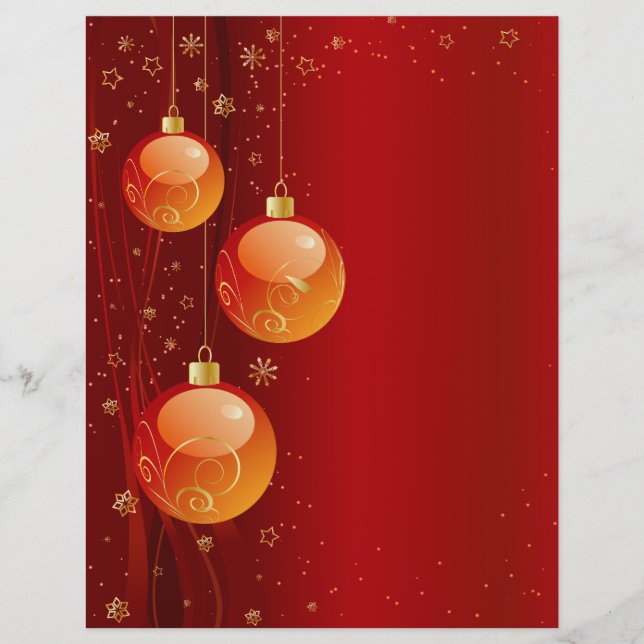 Des ornements de Noël lumineux (Devant)