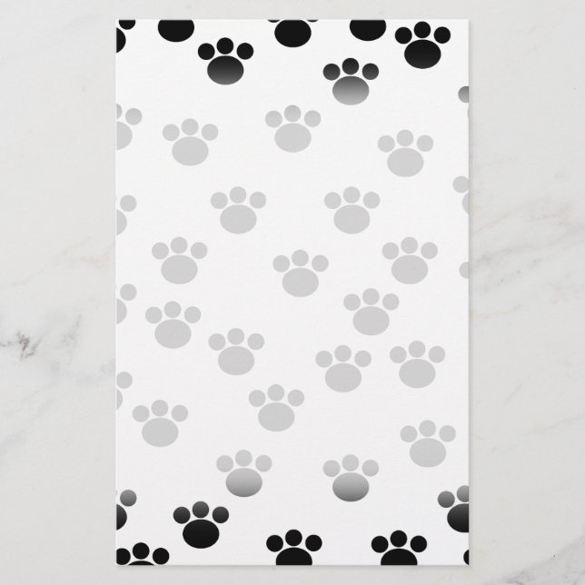 Des patters d'animaux. Black and White. (Devant)
