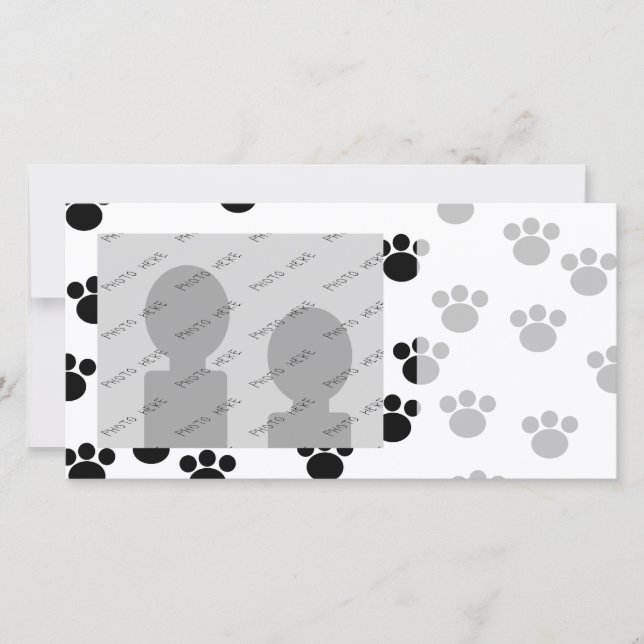 Des patters d'animaux. Black and White. (Devant)