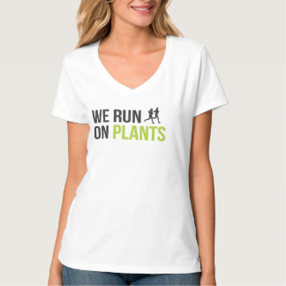 Des questions ? - T-shirt nano de V-Cou de Hanes