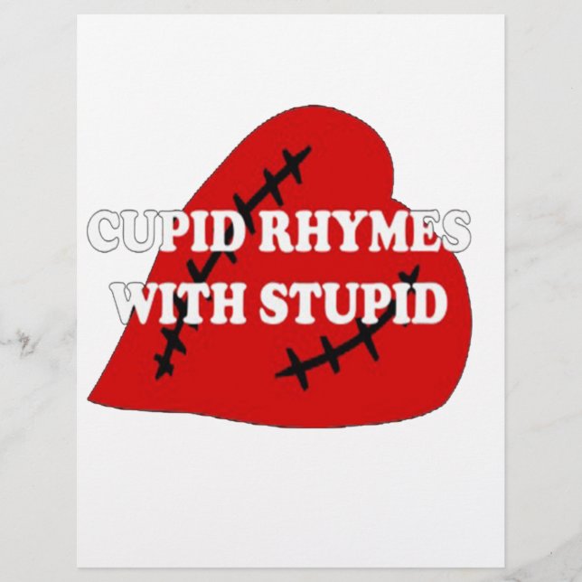 Des rimes Cupides Avec Stupides (Devant)