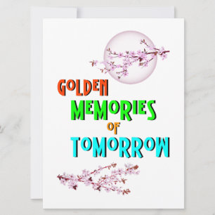 Des Souvenirs Dorés De Demain fleurissent Lune Sak